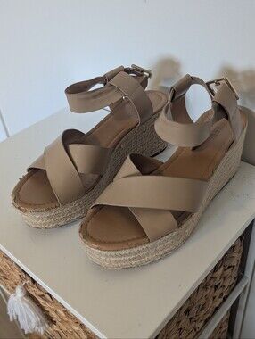 JCREW - Crisscross Espadrille Wedge Sandals